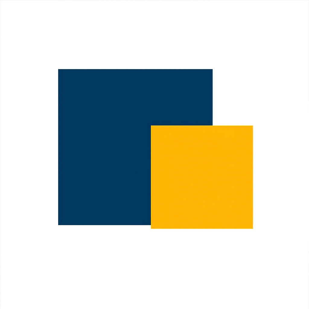 Karlberg Solutions AB logo, depicting two squares, one smaller than the other.
